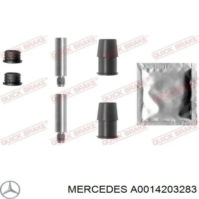 A0014203283 Mercedes suporte do freio dianteiro direito