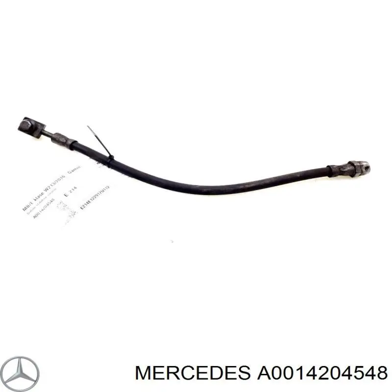 A0014204548 Mercedes шланг тормозной задний