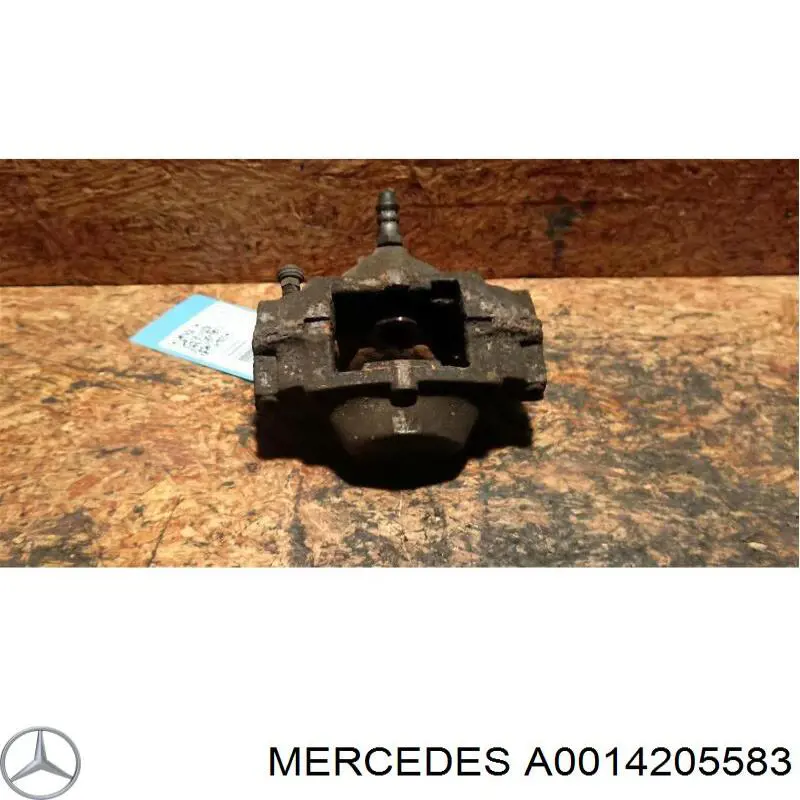 Суппорт тормозной задний левый A0014205583 Mercedes