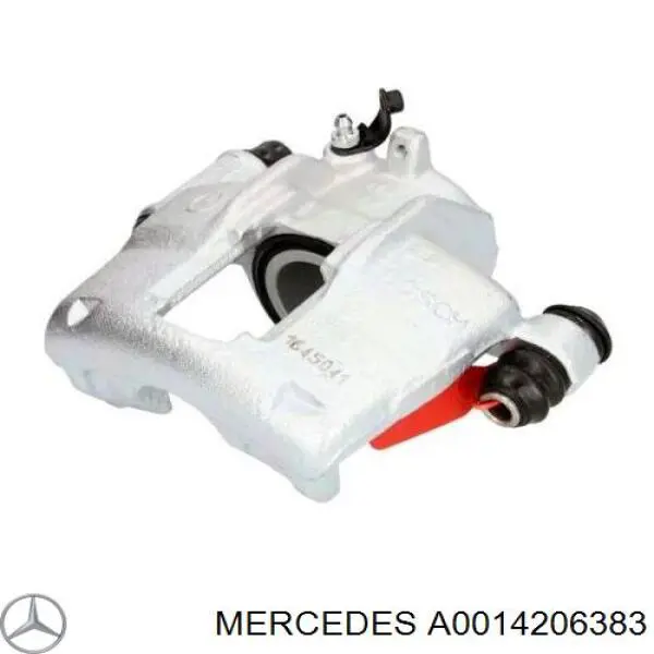 Купить A0014206383 Mercedes Суппорт тормозной передний левый