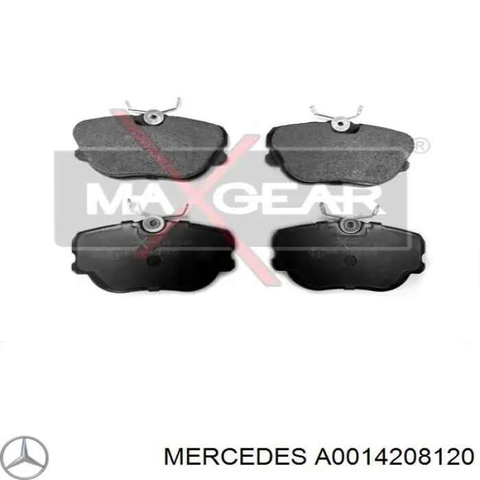Колодки Mercedes A0014208120 цена, от 13.11 USD
