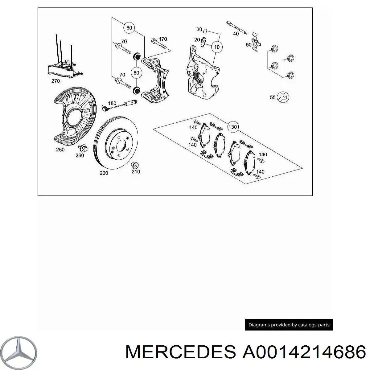 A0014214686 Mercedes 