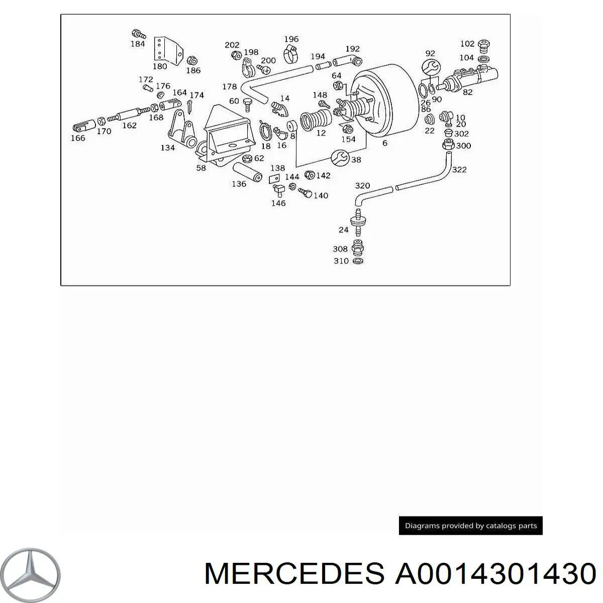  0014301430 Mercedes