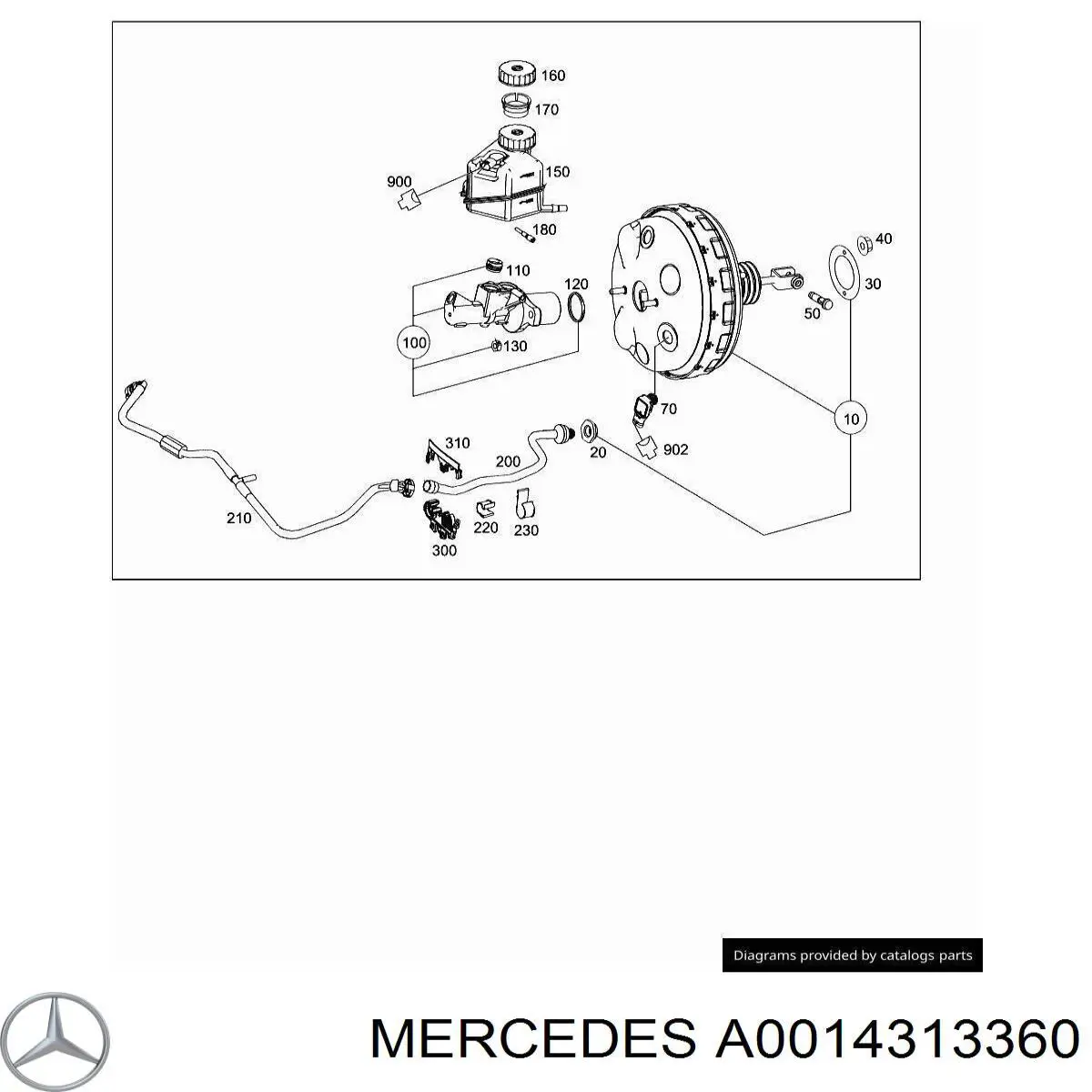  A0014313360 Mercedes