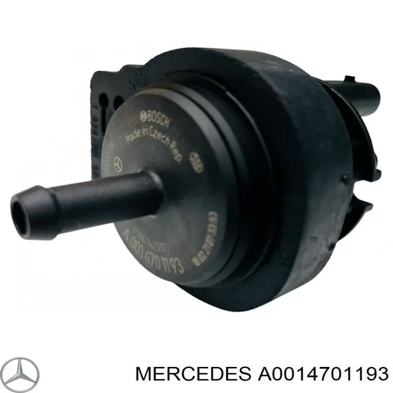 Клапан паров бака Mercedes 001470119364 цена, от 27.87 USD