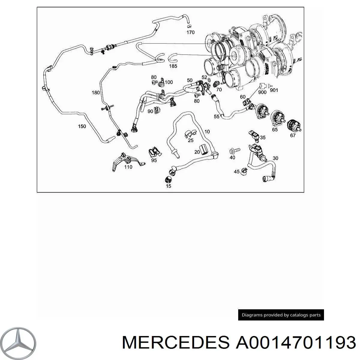  A0014701193 Mercedes