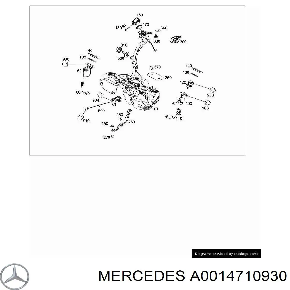  A0014710930 Mercedes