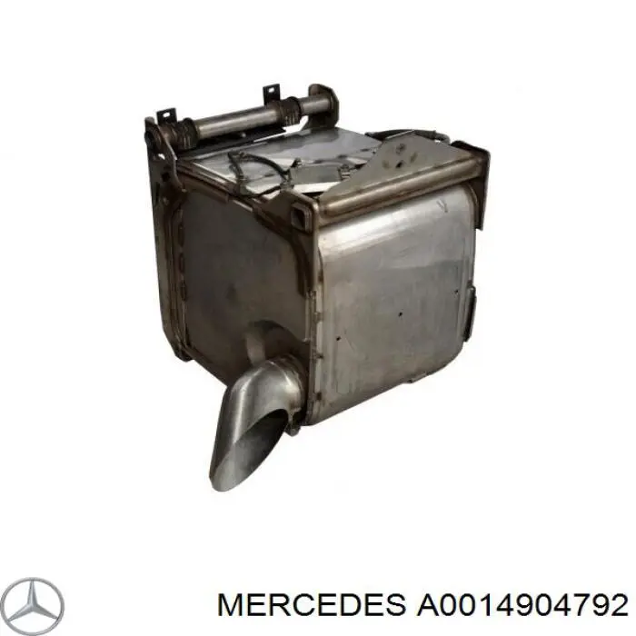 A0014904792 Mercedes Конвертор-катализатор