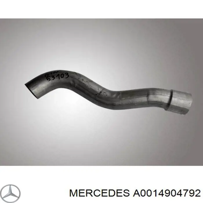 Купить A0014904792 Mercedes Преобразователь отработавших газов
