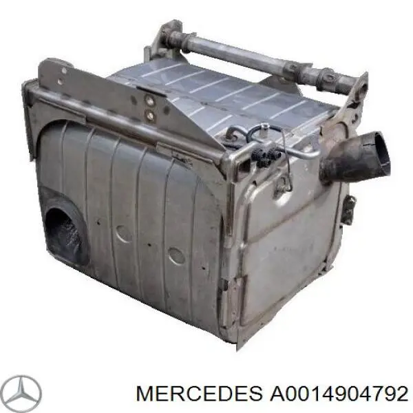 Каталитический нейтрализатор отработавших газов Mercedes A0014904792 цена, от 1430.66 USD