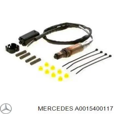 A0015400117 Mercedes лямбда-зонд, датчик кислорода после катализатора левый