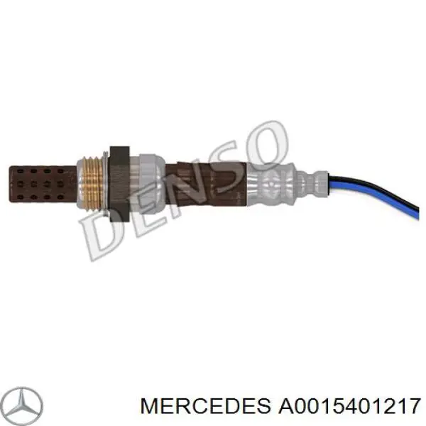 A0015401217 Mercedes лямбда-зонд, датчик кислорода после катализатора левый