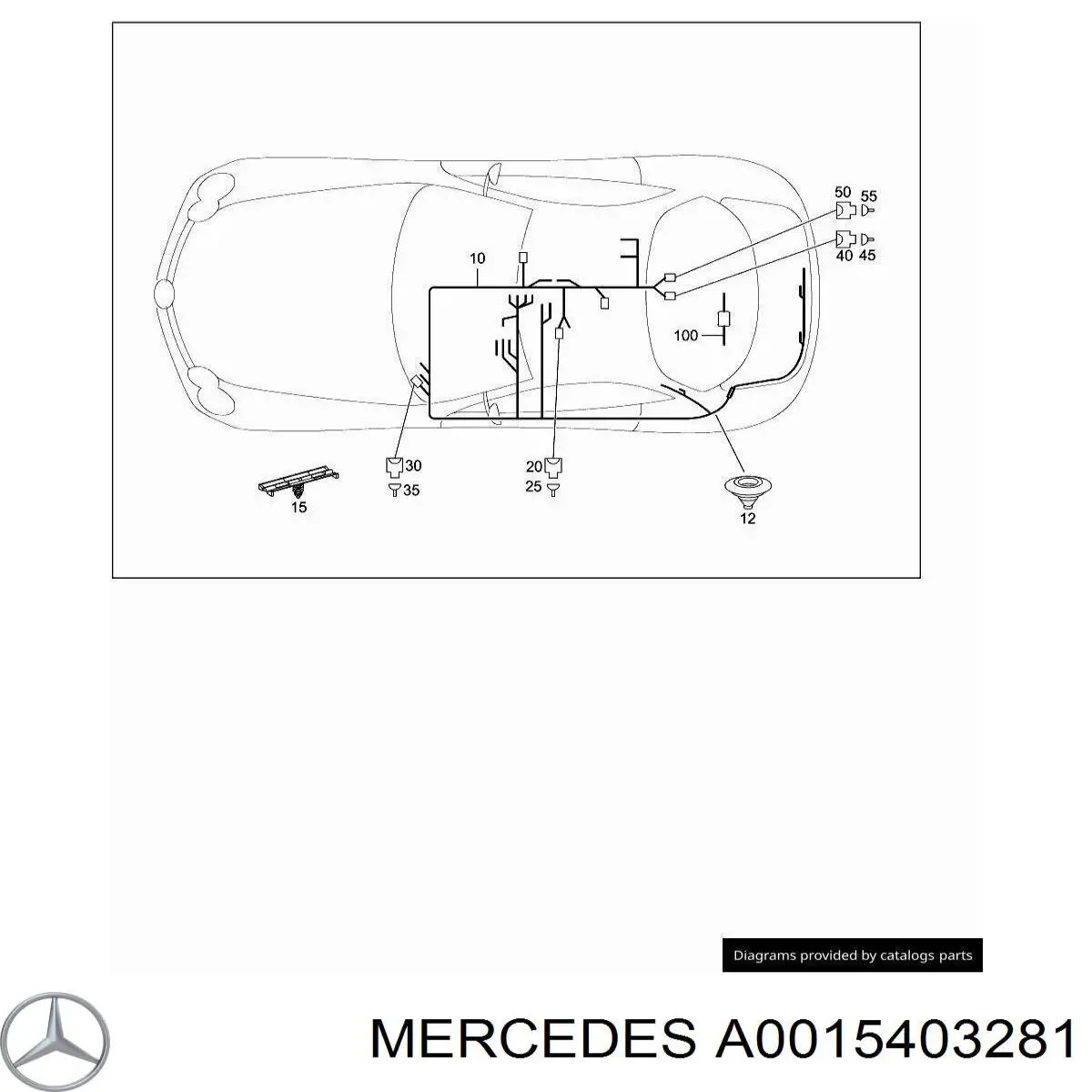  0015403281 Mercedes