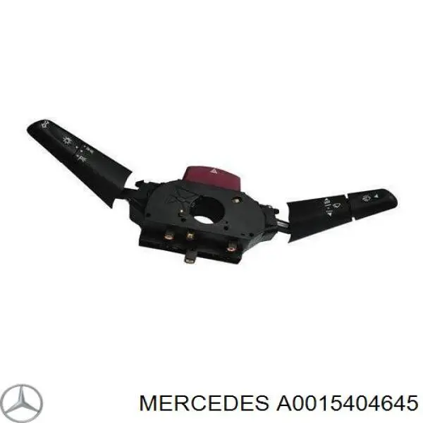 Conmutador en la columna de dirección completo A0015404645 Mercedes