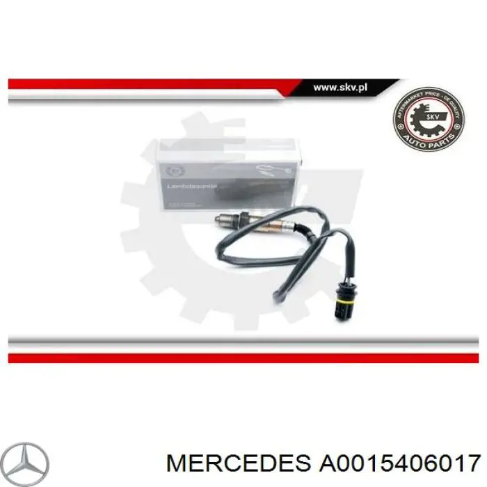 Sonda Lambda Sensor De Oxigeno Post Catalizador A0015406017 Mercedes