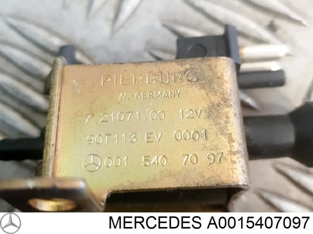 Клапан преобразователь давления наддува (соленоид) 15407097 Ssang Yong