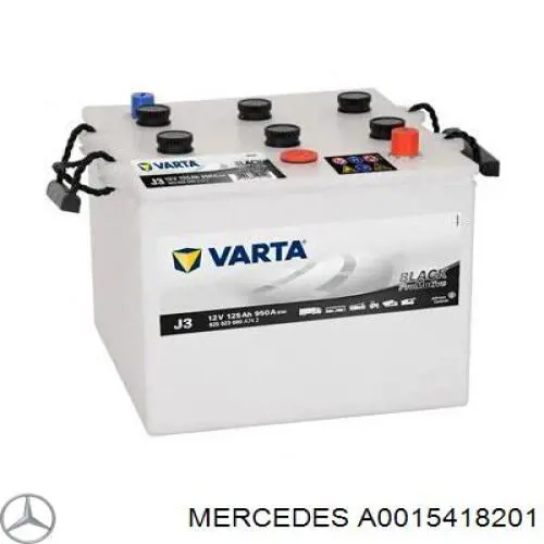 Аккумулятор A0015418201 Mercedes