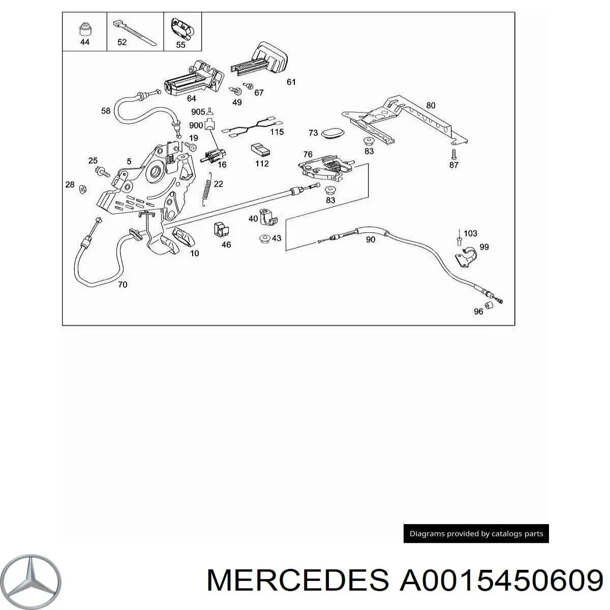 A0015450609 Mercedes 