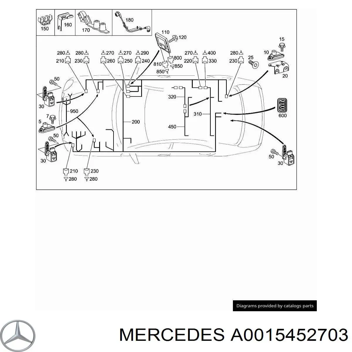  Mercedes 0015452703 цена, от 1.22 USD