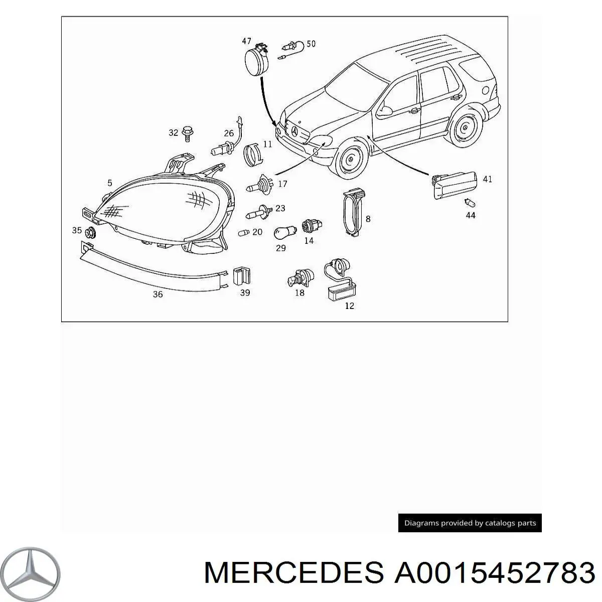  A0015452783 Mercedes