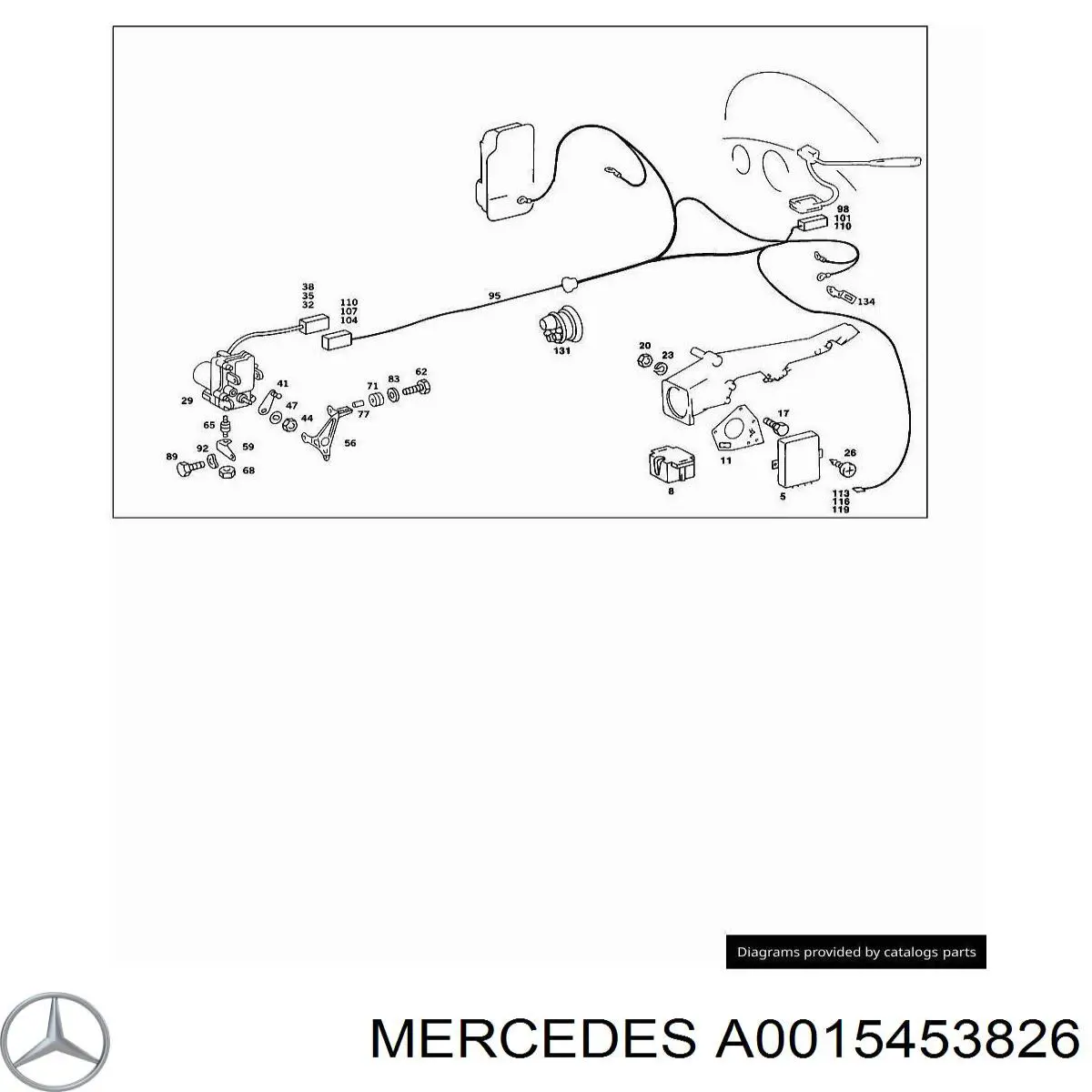 A0015453826 Mercedes 