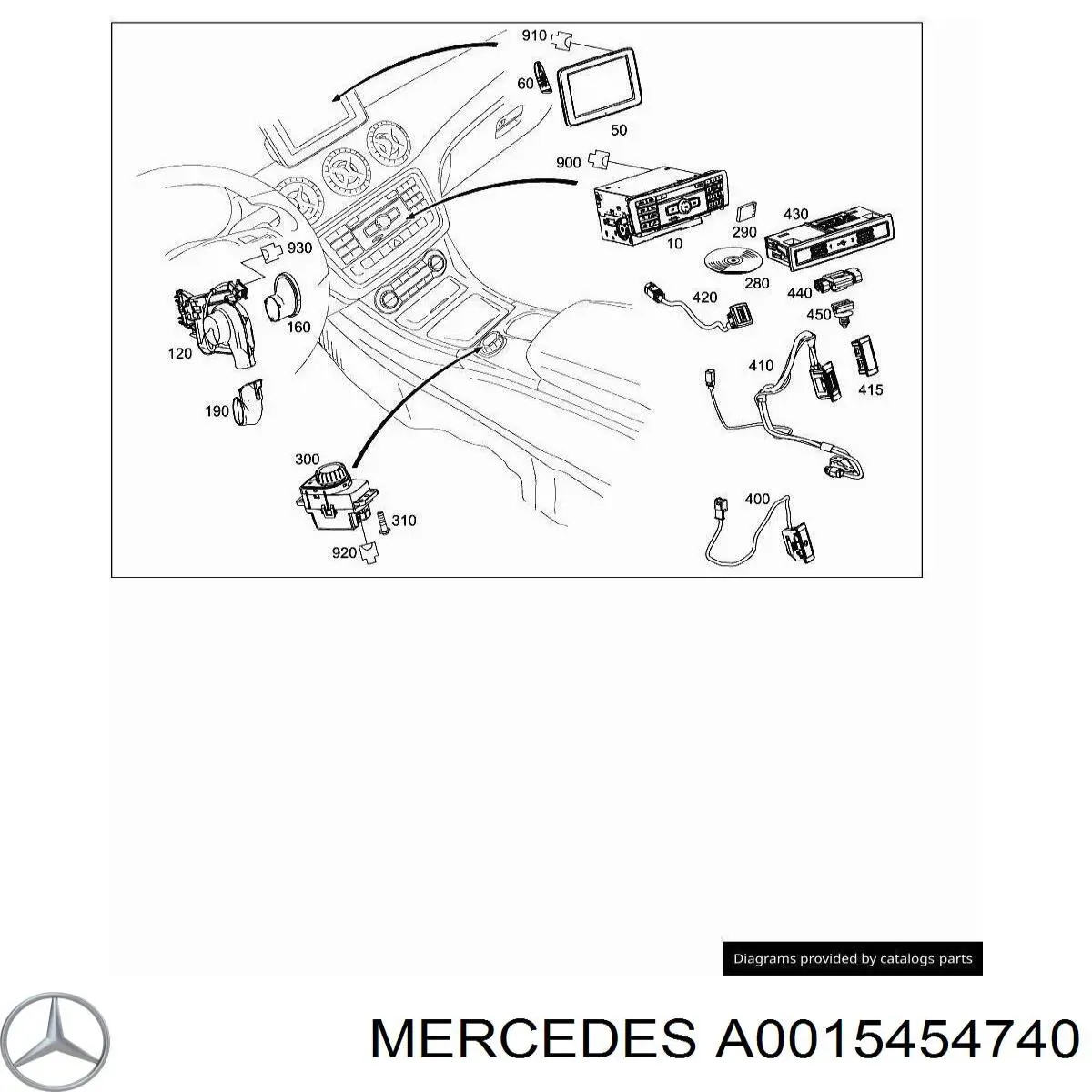 A0015454740 Mercedes 