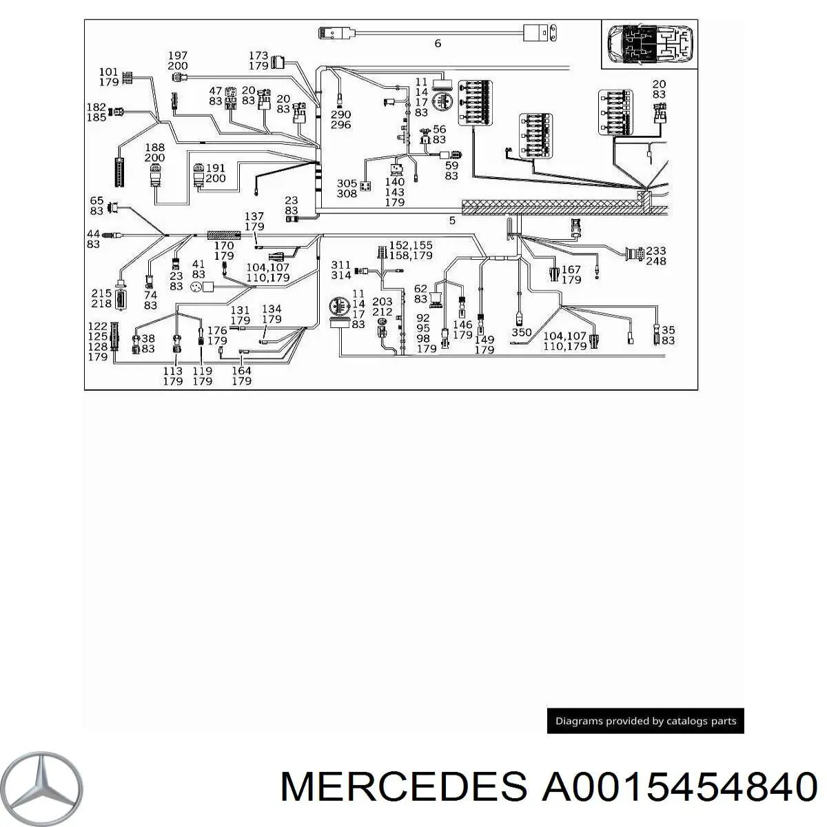 Купить A0015454840 Mercedes 