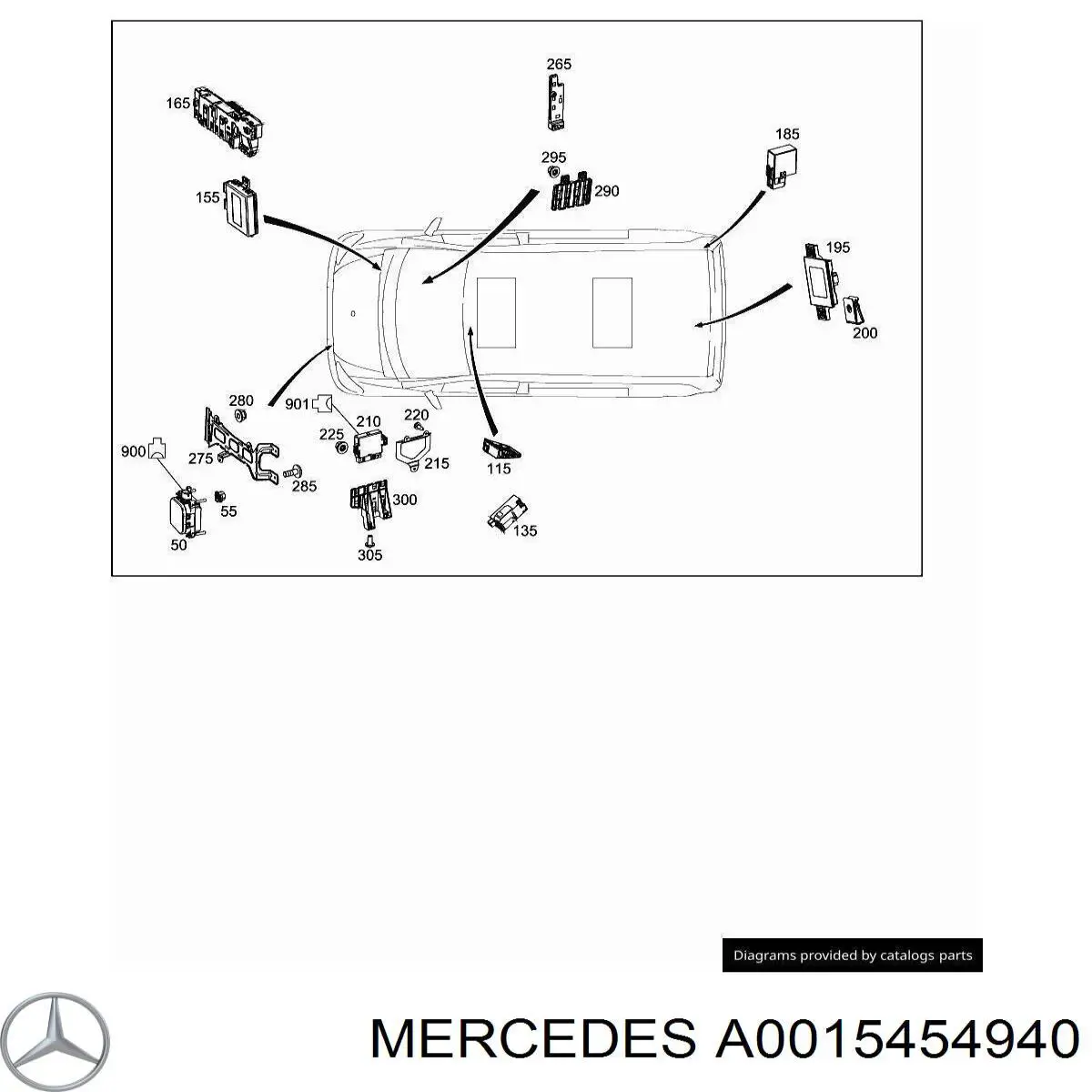  Mercedes A0015403081 цена, от 2.53 USD