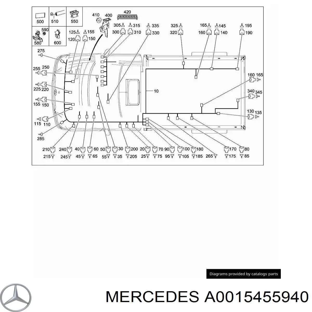  A0015455940 Mercedes