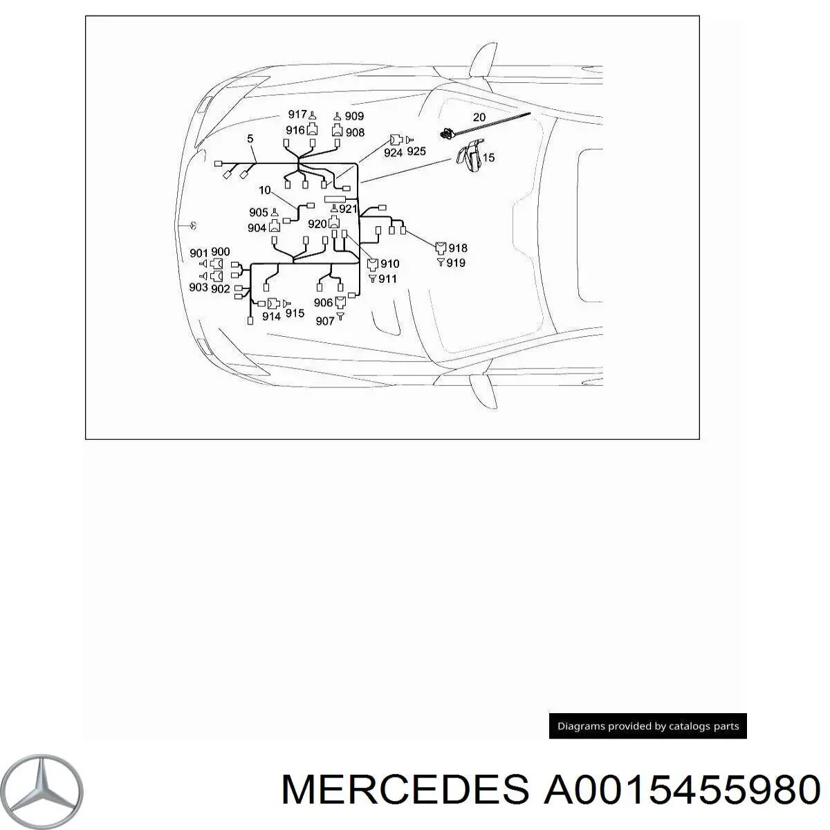 Купить 0015455980 Mercedes 