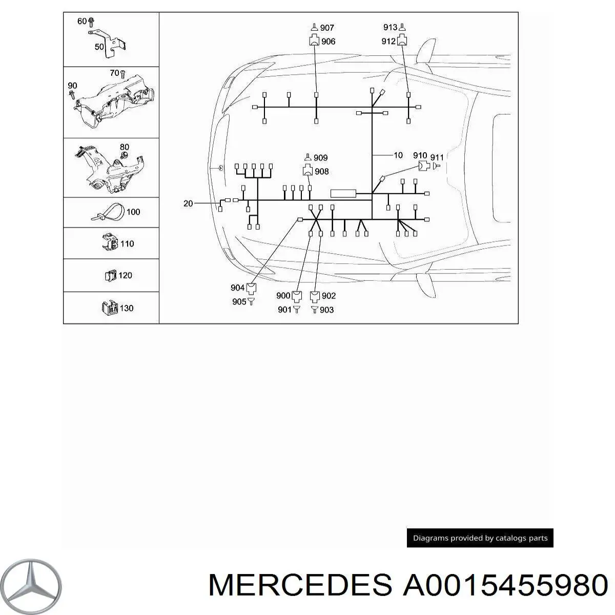  0015455980 Mercedes
