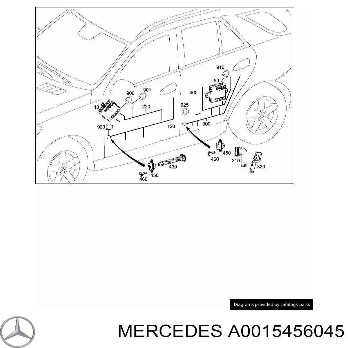  Mercedes A0015456045 цена, от 4.24 USD