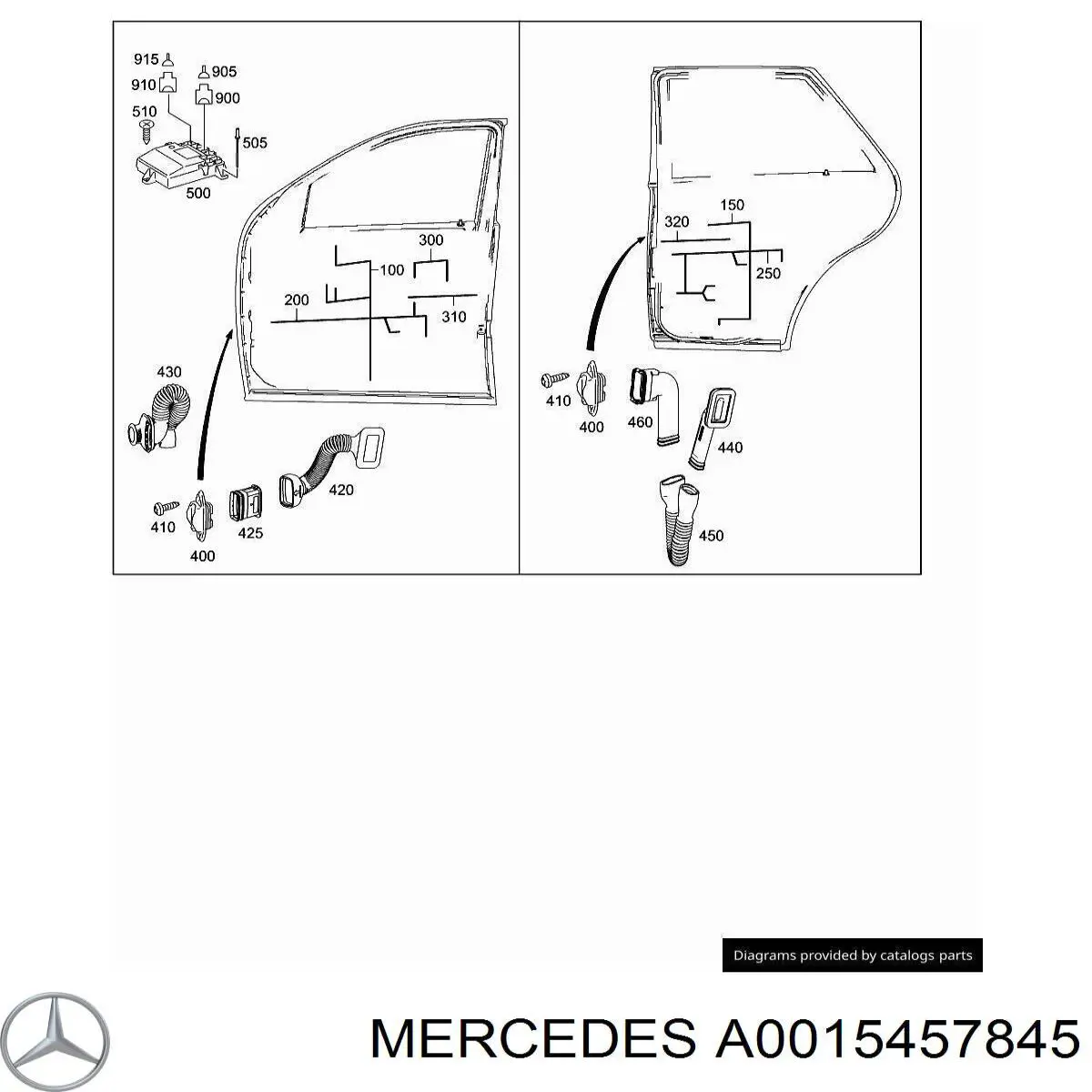 A0015457845 Mercedes 