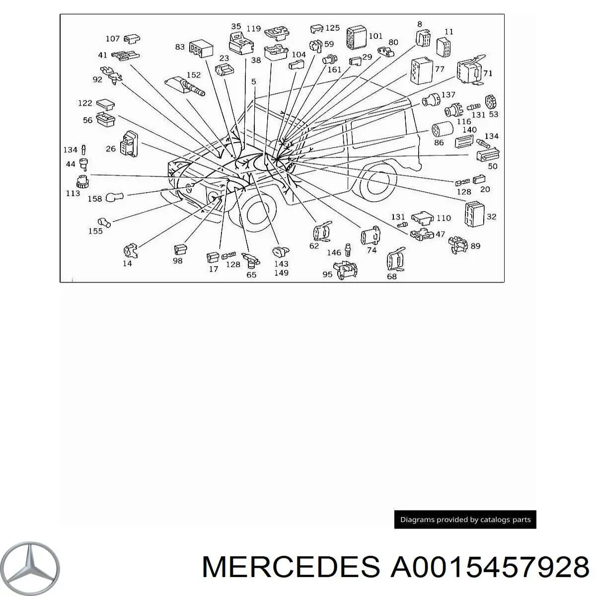  Mercedes A0015457928 цена, от 2.69 USD