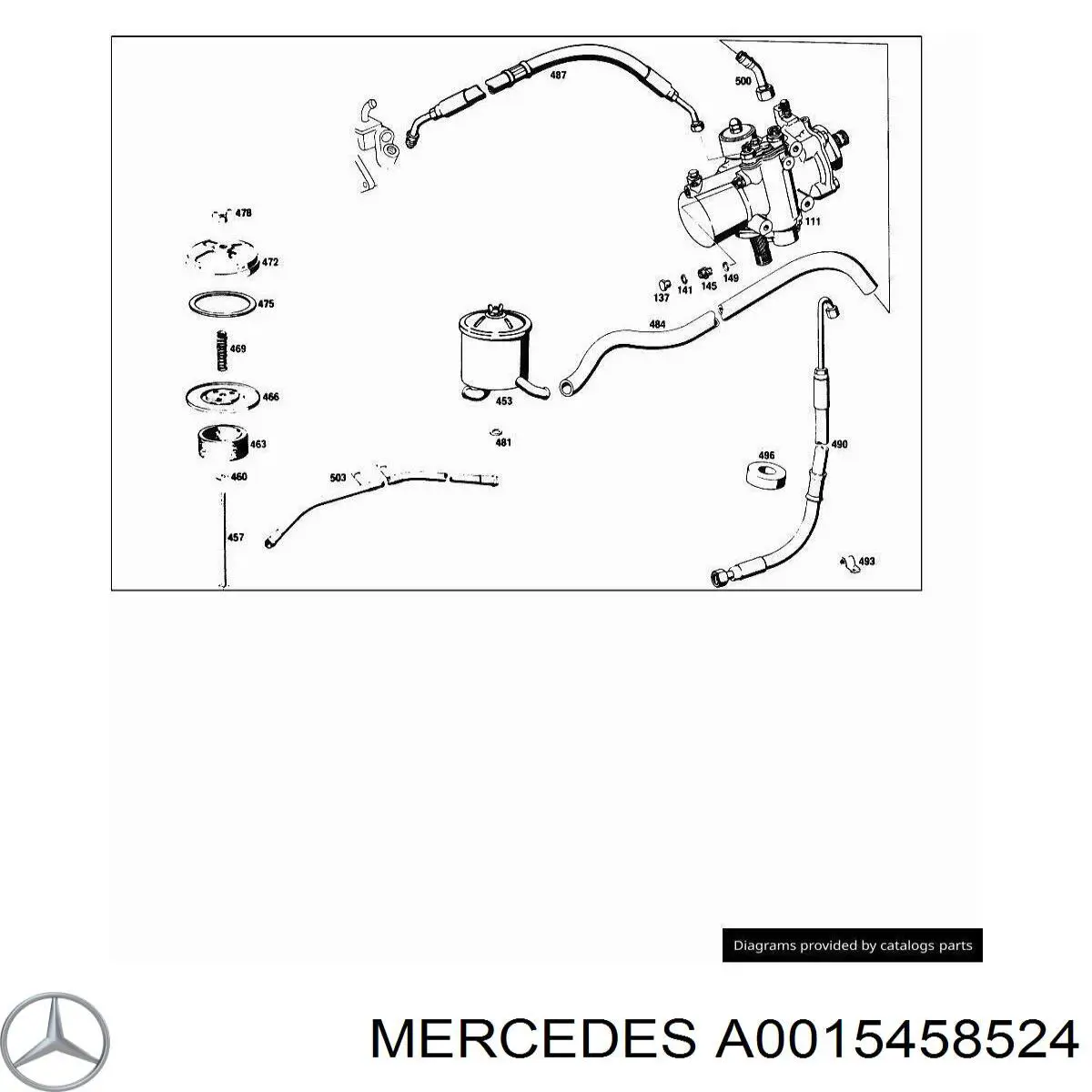 A0015458524 Mercedes 