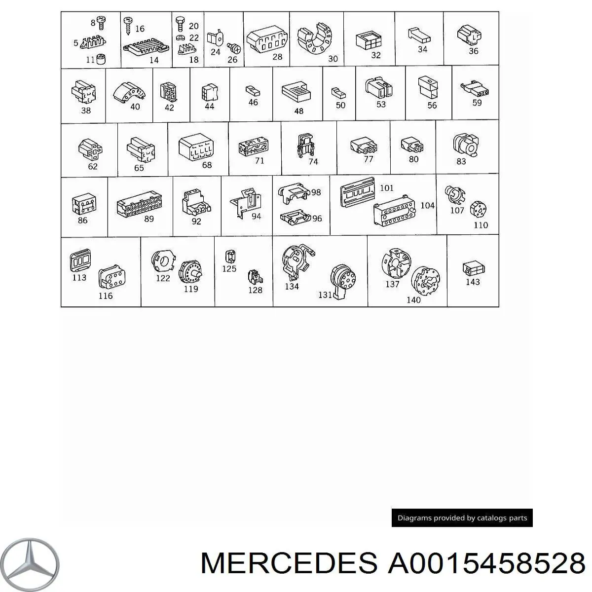  Mercedes A0015458528
