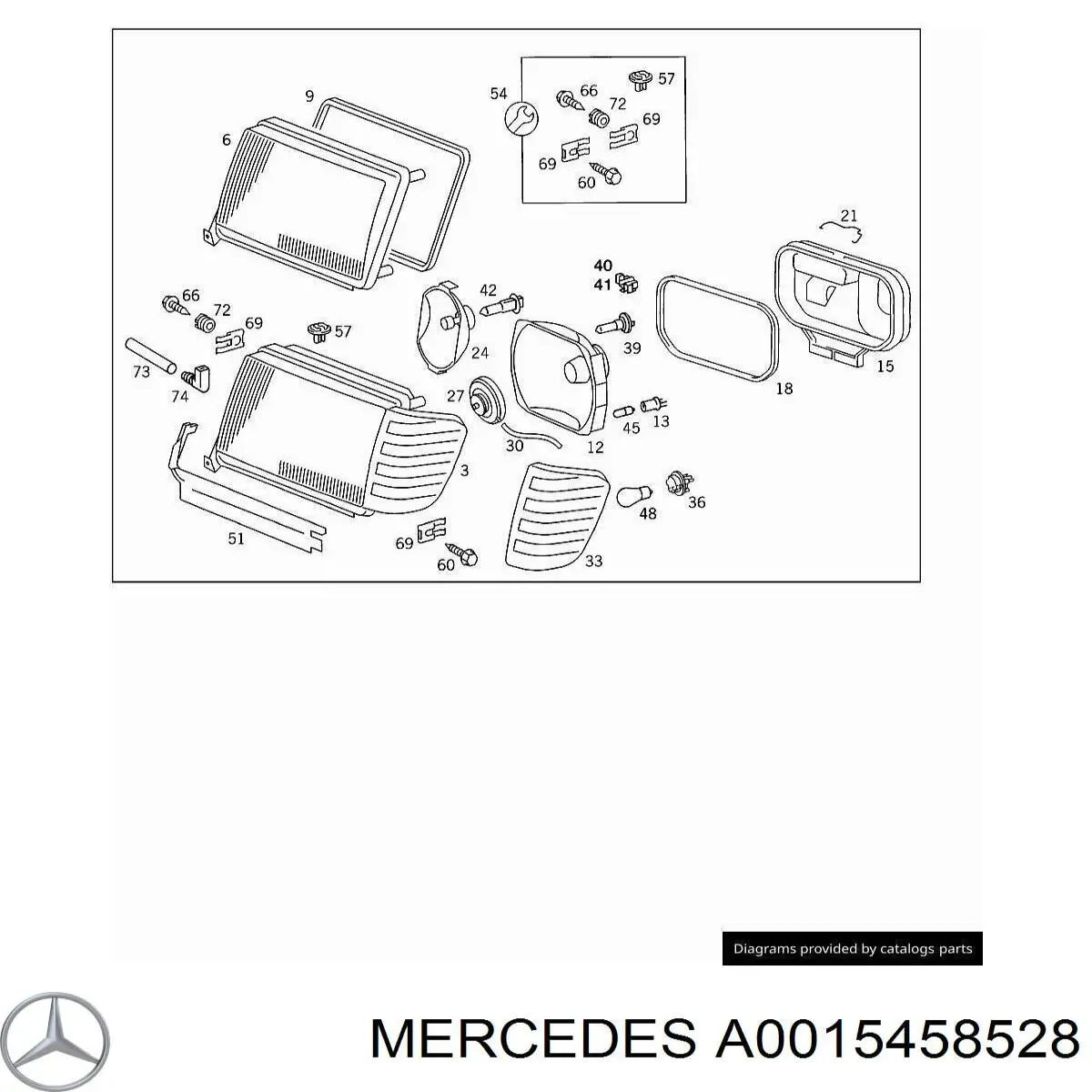  Mercedes A0015458528 цена, от 4.28 USD