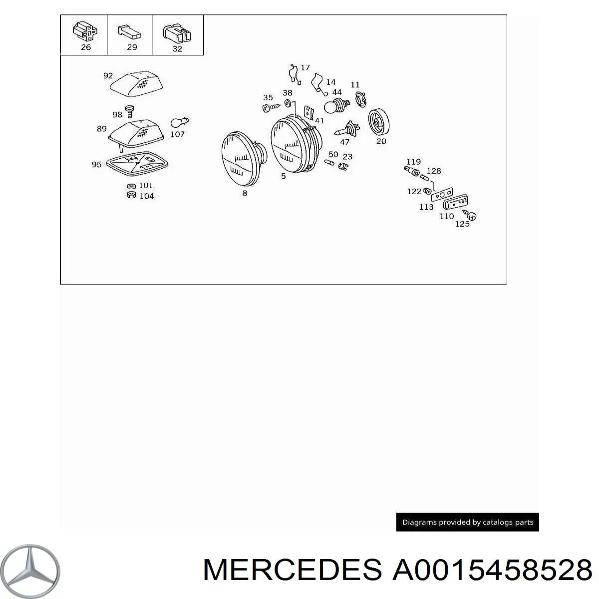 Купить A0015458528 Mercedes 