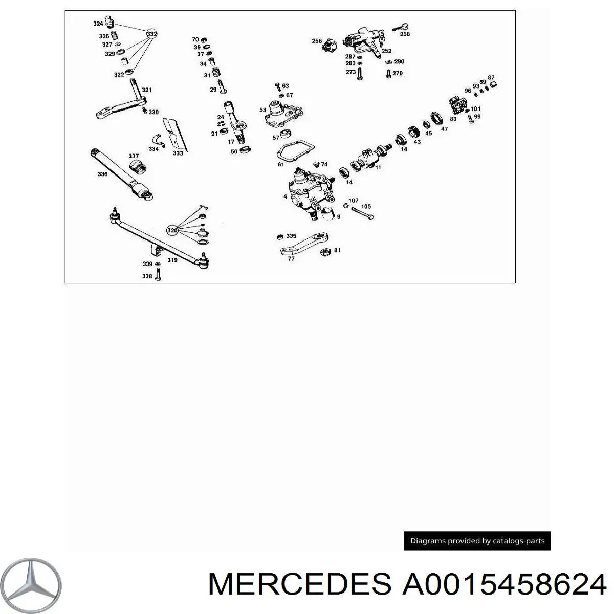 A0015458624 Mercedes 