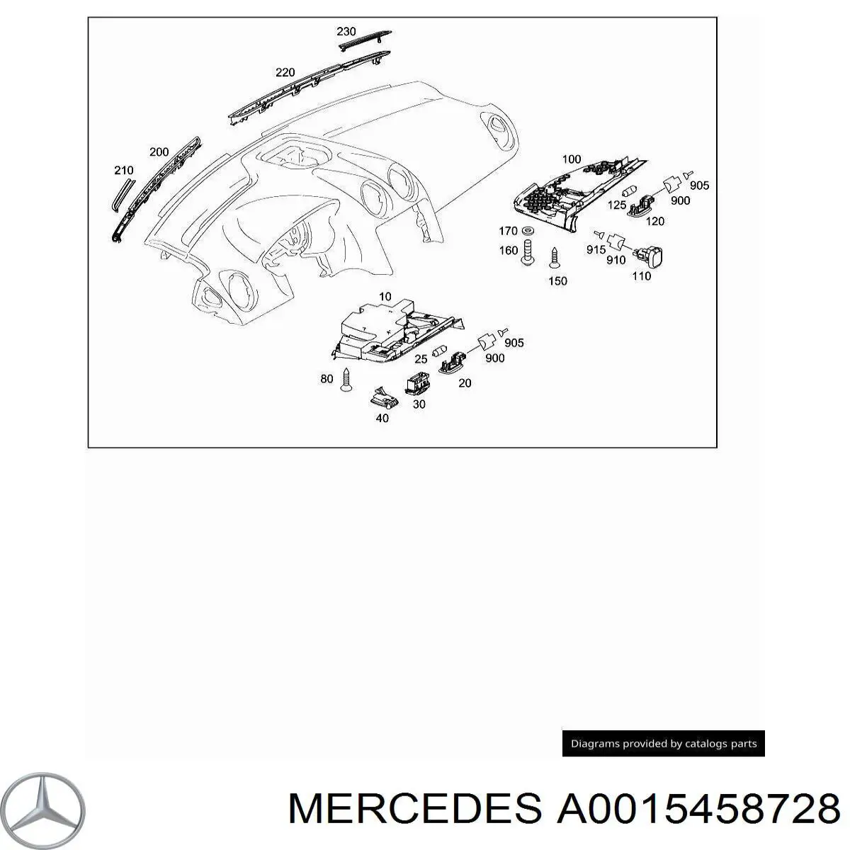  Mercedes A0015458728