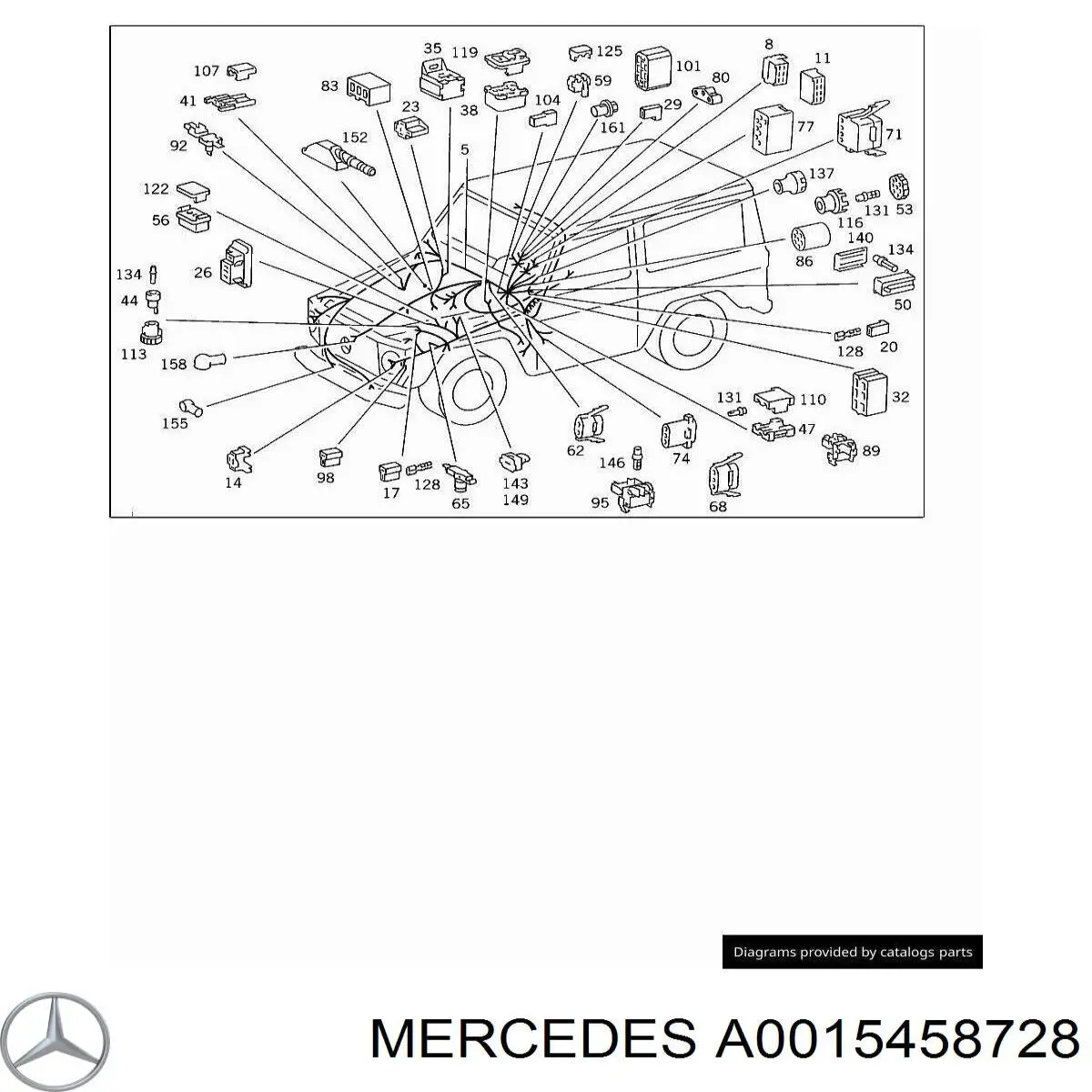 A0015458728 Mercedes 