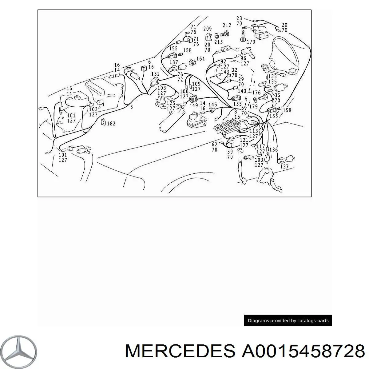  Mercedes A0015458728 цена, от 5.68 USD