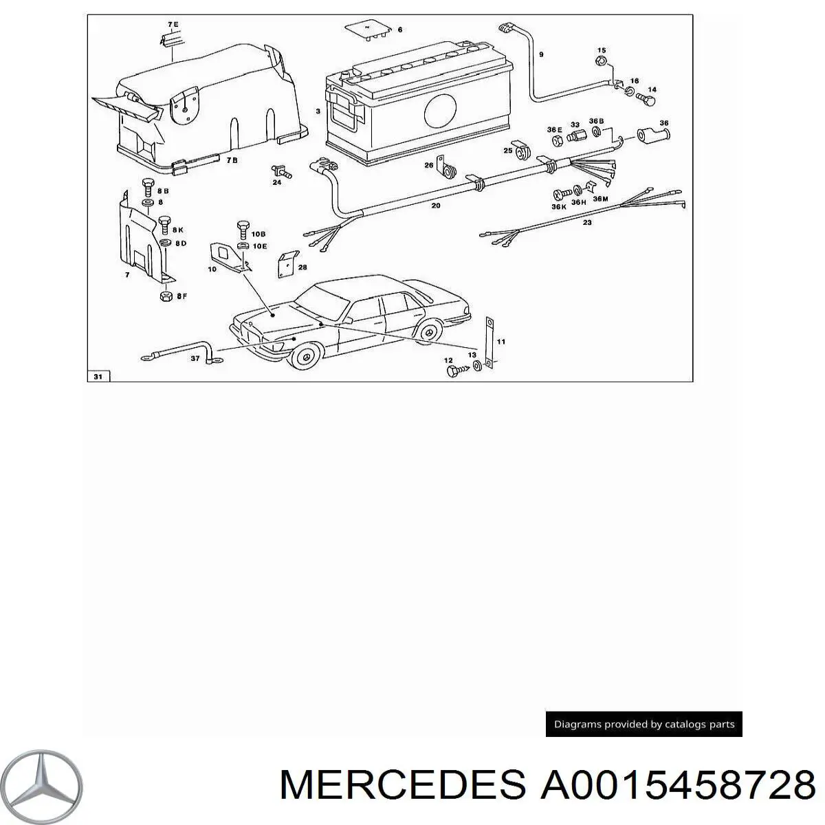  0015458728 Mercedes