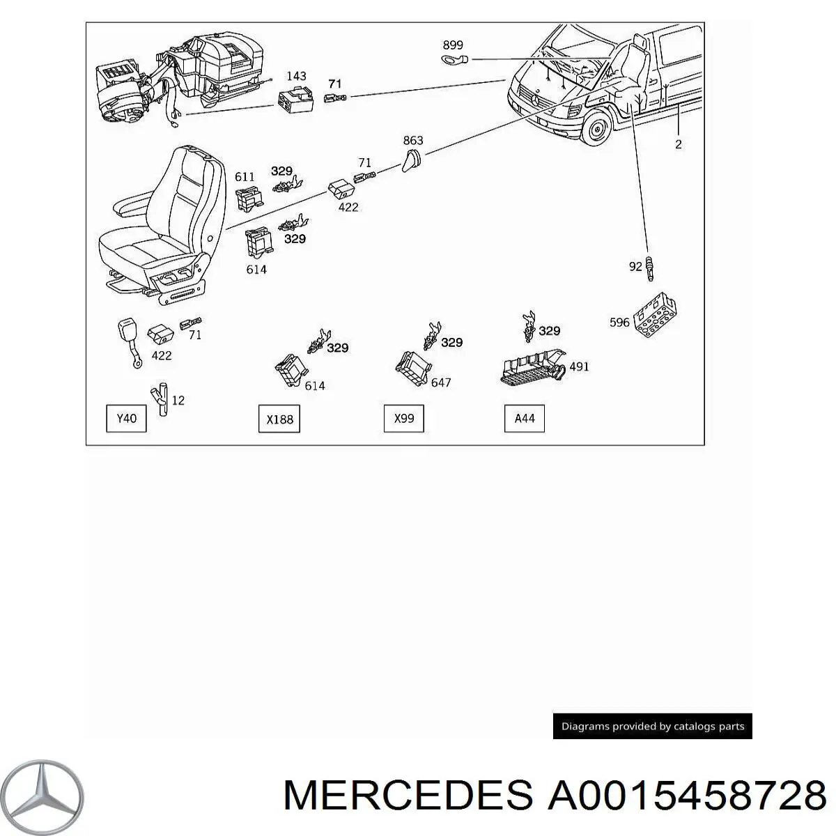  Mercedes A0015458728 цена, от 5.68 USD