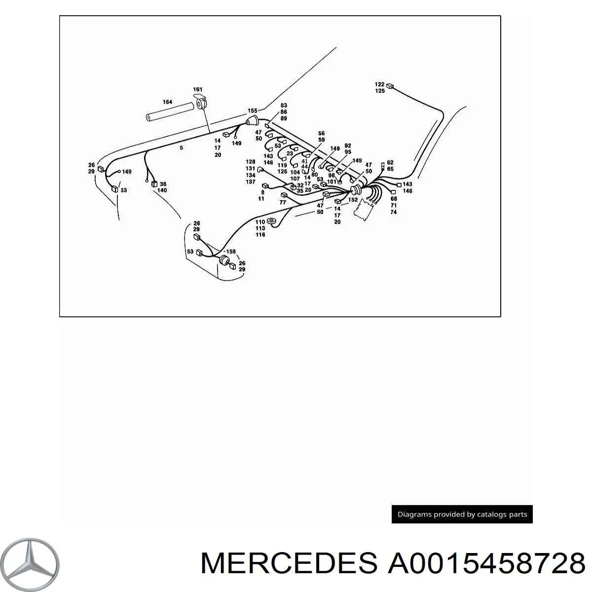 Купить A0015458728 Mercedes 