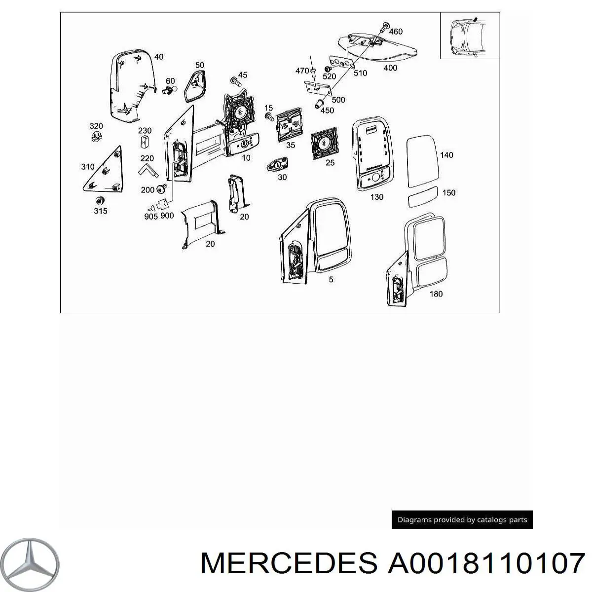  A0018110107 Mercedes