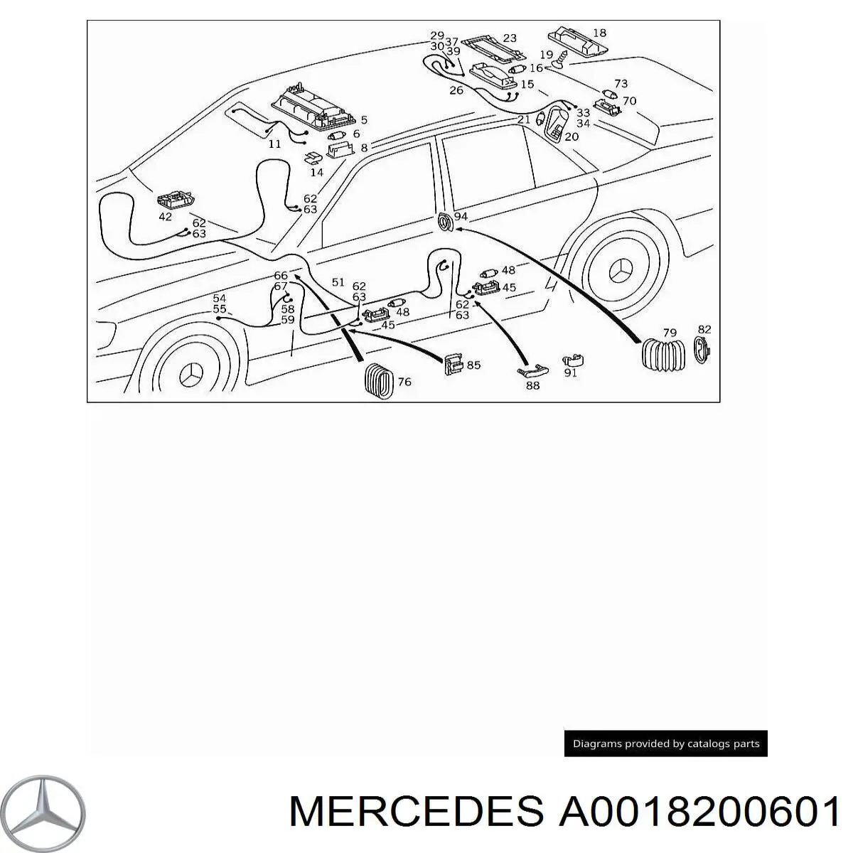  0018200601 Mercedes