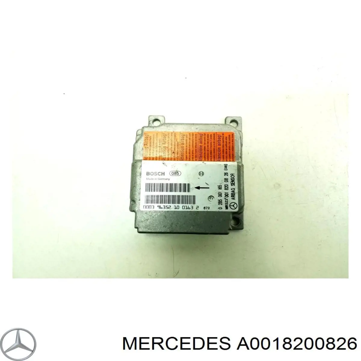 Модуль-процессор управления подушкой безопасности (ЭБУ AIRBAG) A0285001165 Mercedes