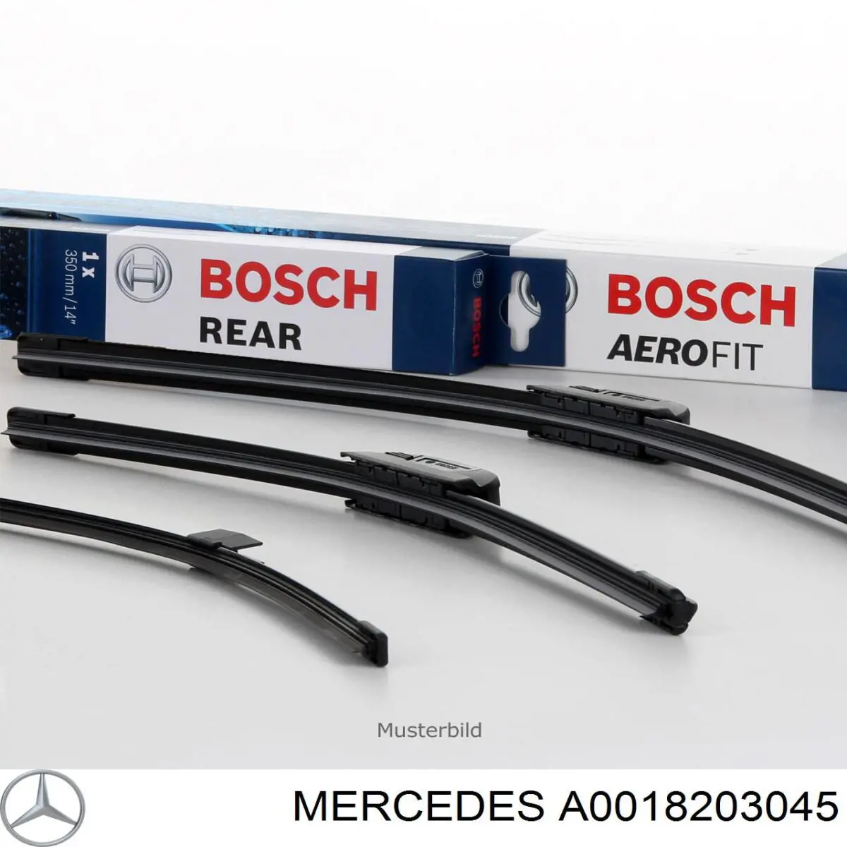 Щетки стеклоочистителя A0018203045 Mercedes
