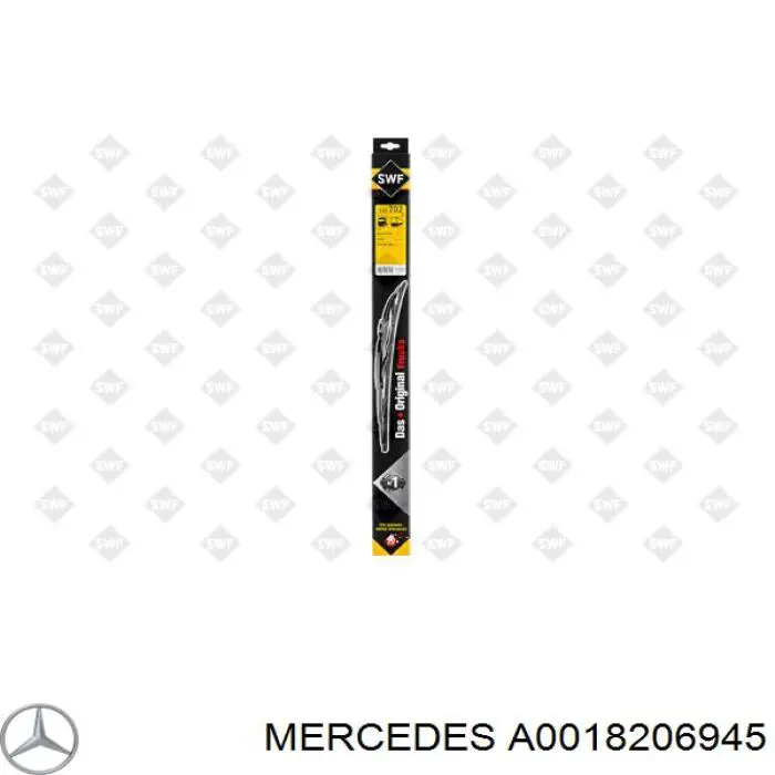 Щетка-дворник лобового стекла водительская Mercedes A0018206945